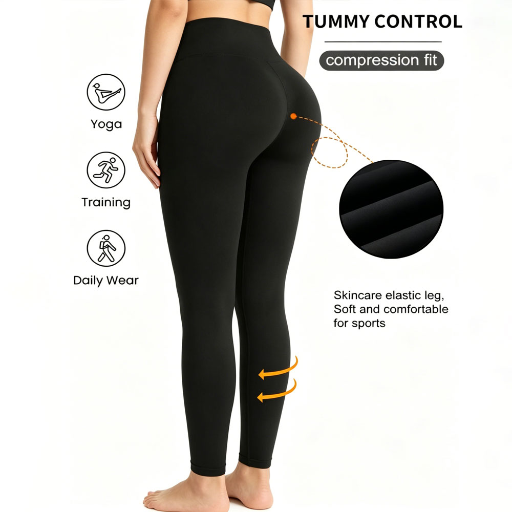 Pilates Yoga Stretching - Leggings Esportivas Femininas de Alta Elasticidade,