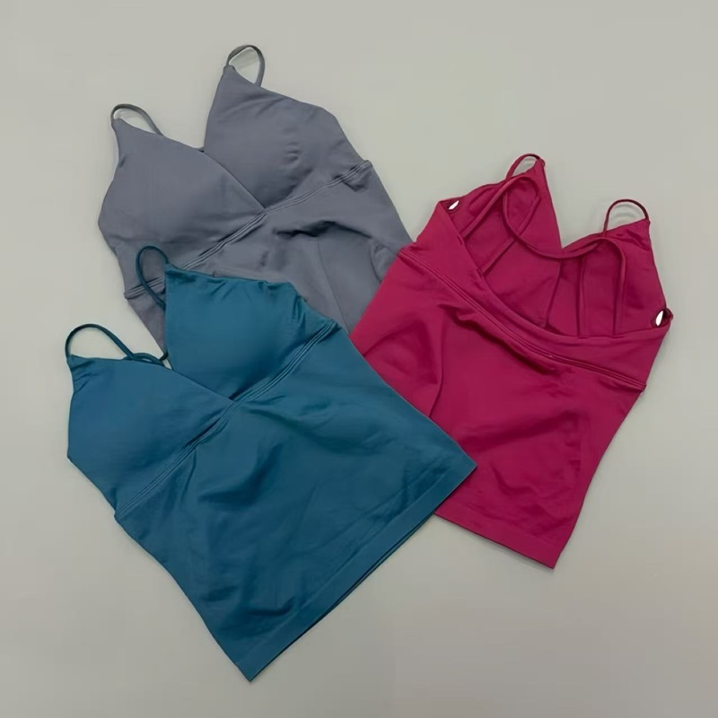 Pilates Yoga Stretching - Top Longline Feminino Vision Twist com