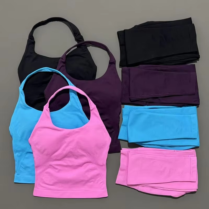 Pilates Yoga Clothes - Conjunto de Roupas de Esporte Femininas