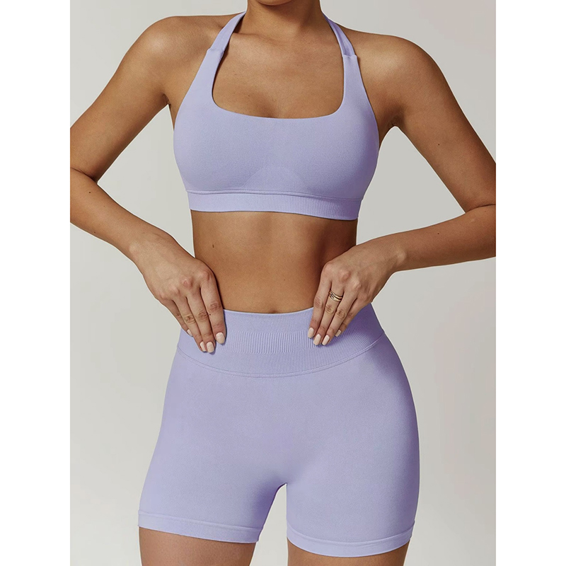 Pilates Yoga Clothes - Sexy halter pescoço bonito volta cintura
