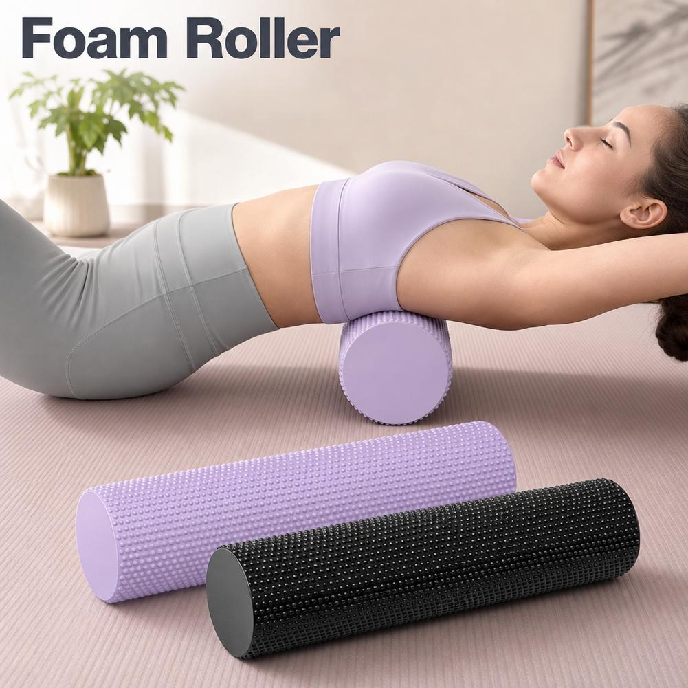Pilates Yoga Stretching - Rolo de Espuma EVA de Alta