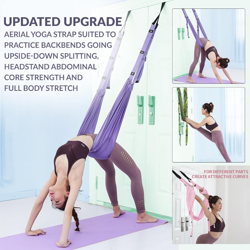 Pilates Yoga Stretching - Conjunto de Rede de Yoga Aéreo