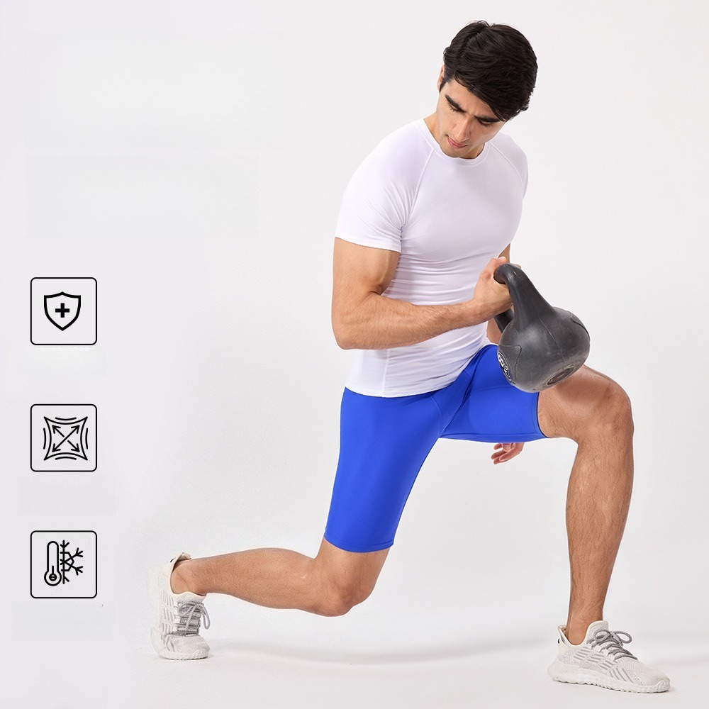 Shorts de Compressão Masculino - Pilates Yoga Stretching avaliação e preço