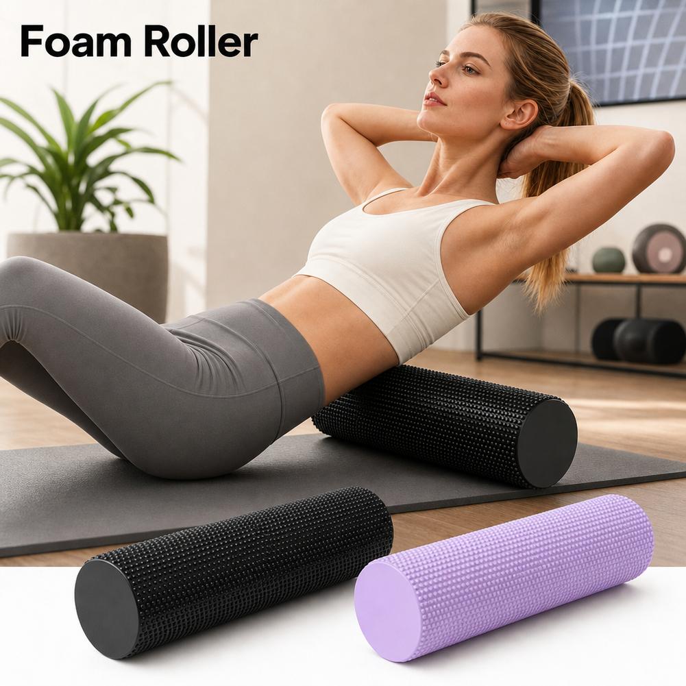 Rolo de Espuma EVA de Alta Den - Pilates Yoga Stretching avaliação e preço